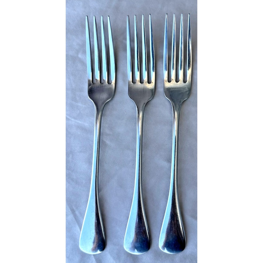 Stainless by Oneida-Cabana Dinner Forks set of 3 7.5"